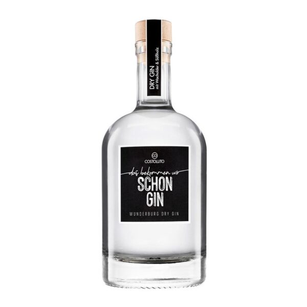 Wunderburg Dry Gin / das bekommen wir SCHON GIN