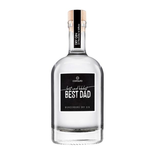 Wunderburg Dry Gin / bist und bleibst BEST DAD