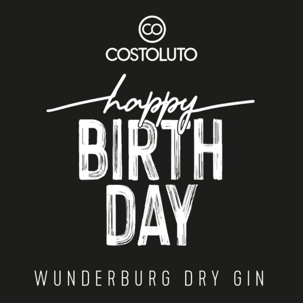 Wunderburg Dry Gin / Happy BIRTHDAY – Bild 2