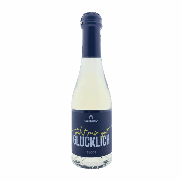 steht mir gut GLÜCKLICH / Secco / Piccolo 200ml