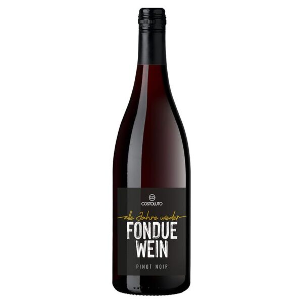 alle Jahre wieder FONDUEWEIN / Pinot Noir