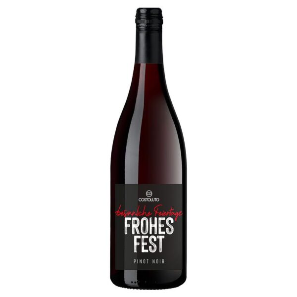 besinnliche Feiertage FROHES FEST / Pinot Noir