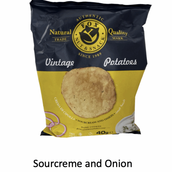 Aperitivo Chips aus Italien / Sourcream + Onion / 40g