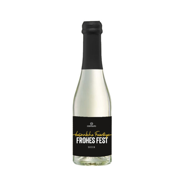 besinnliche Feiertage FROHES FEST / Secco / Piccolo 200ml